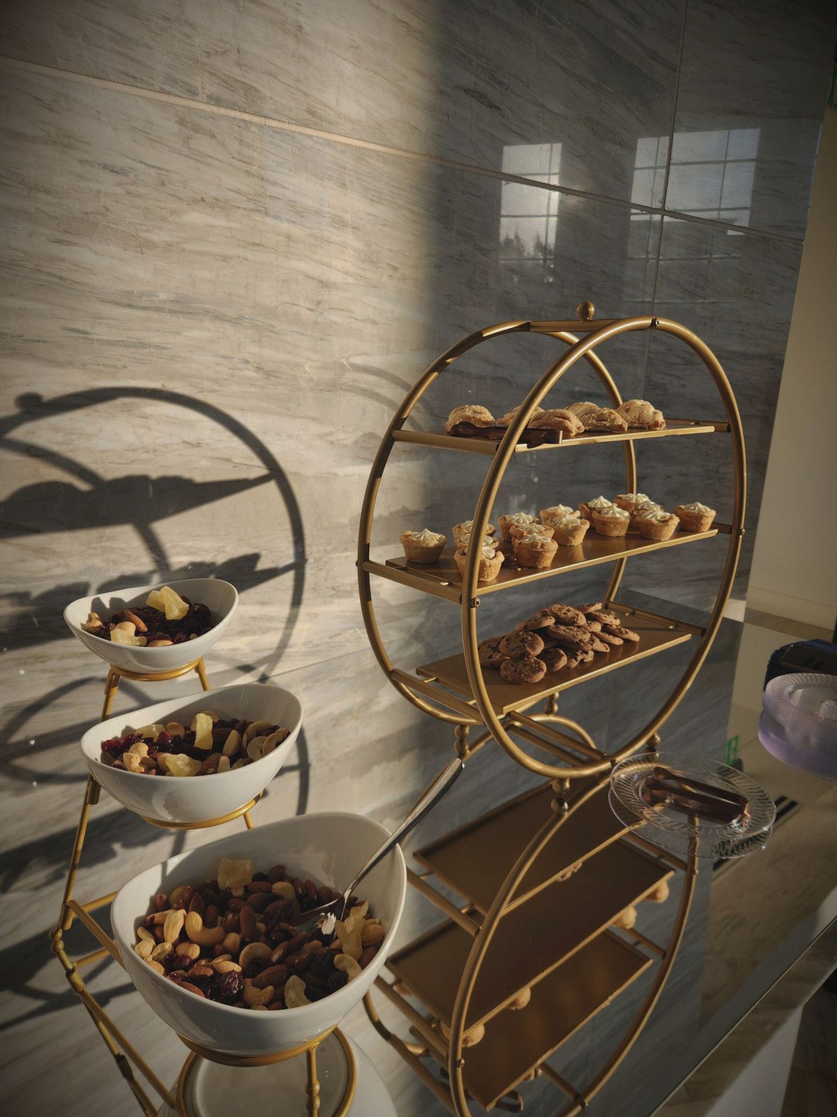 Business event food display